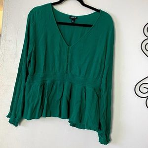 Torrid smocked waist top